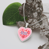 Bold Heart Necklace – A Funky Love Gift for Her - - Jewelry