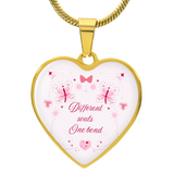 Butterfly Bond – Heart Necklace for Soul Sisters - Gold - Necklaces