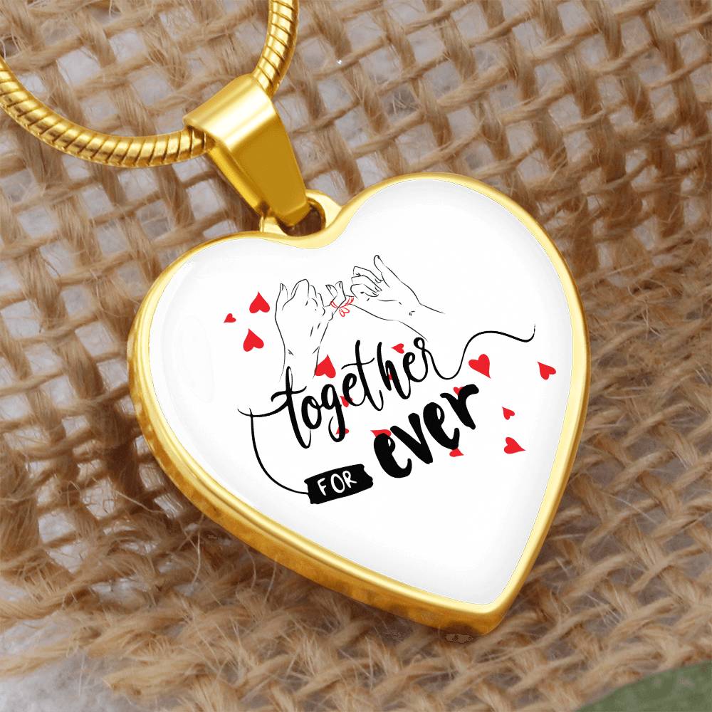 Her Luxury Heart Necklace – Love Promise Edition - - Necklaces