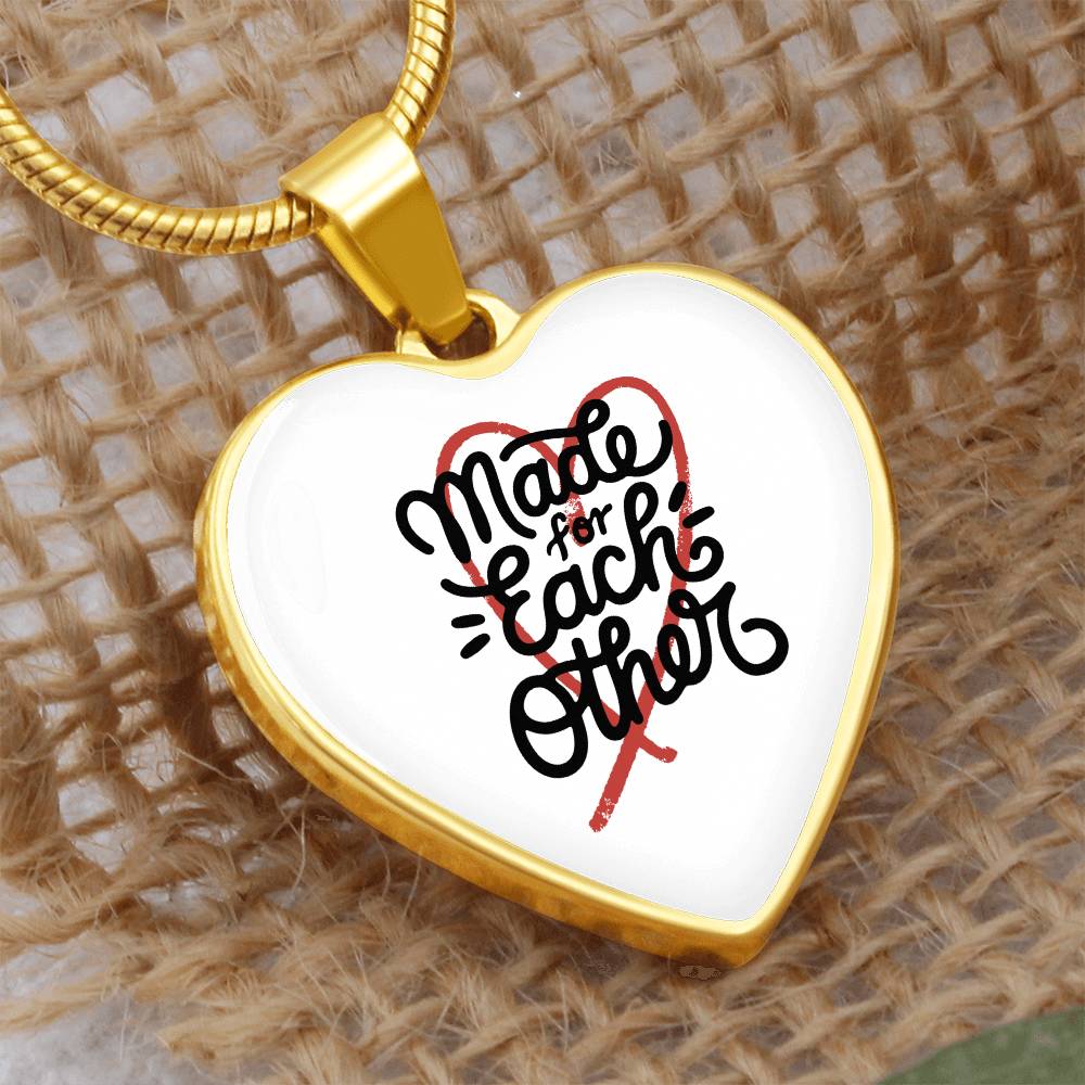 Her Luxury Heart Necklace – Soul Connection Edition - - Necklaces