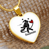 Soulmate Heart Necklace – Gift for Your Person - - Necklaces