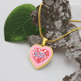 Bold Heart Necklace – A Funky Love Gift for Her - - Jewelry