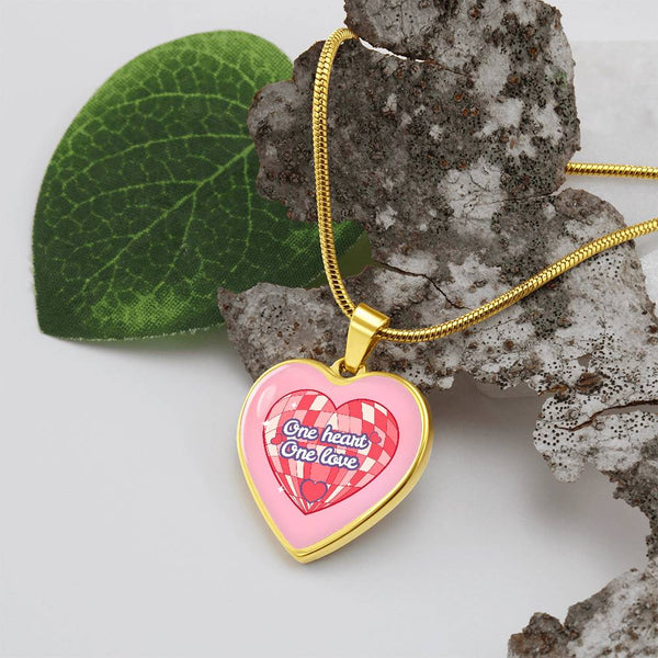 Bold Heart Necklace – A Funky Love Gift for Her - - Jewelry