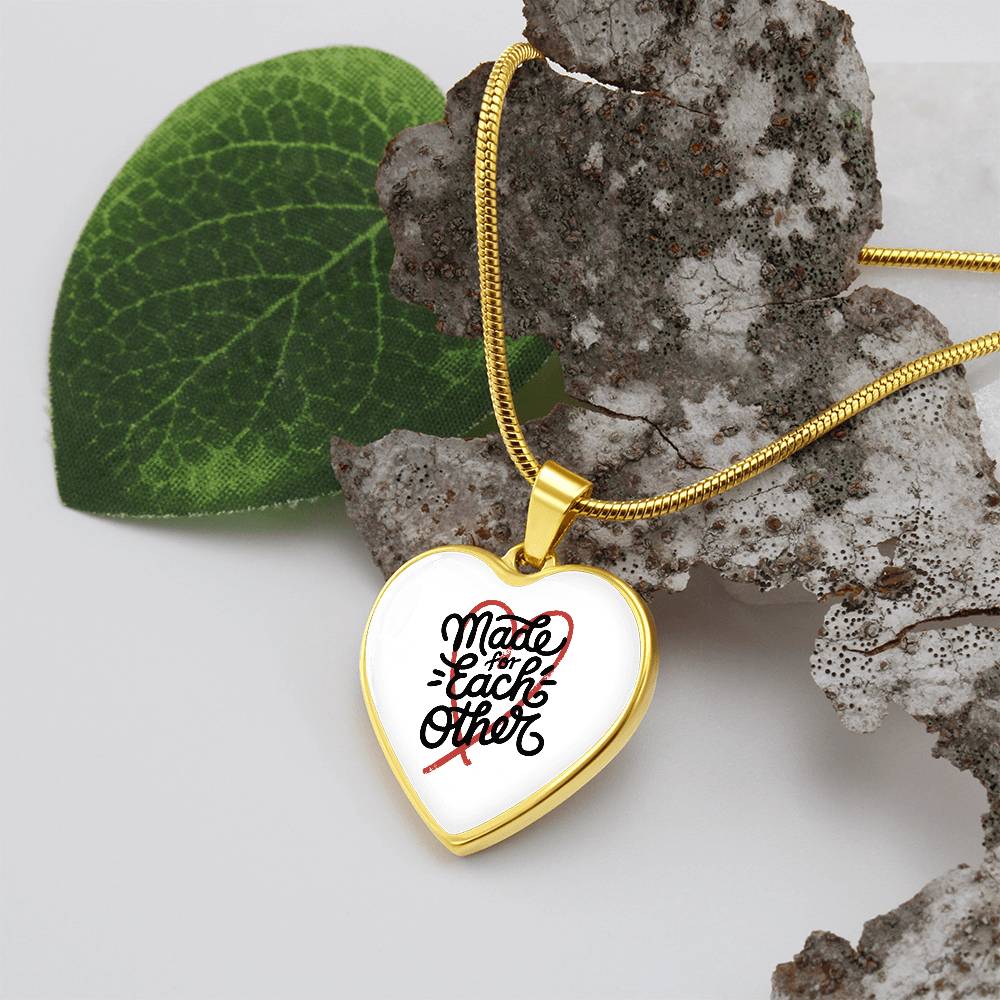 Her Luxury Heart Necklace – Soul Connection Edition - - Necklaces