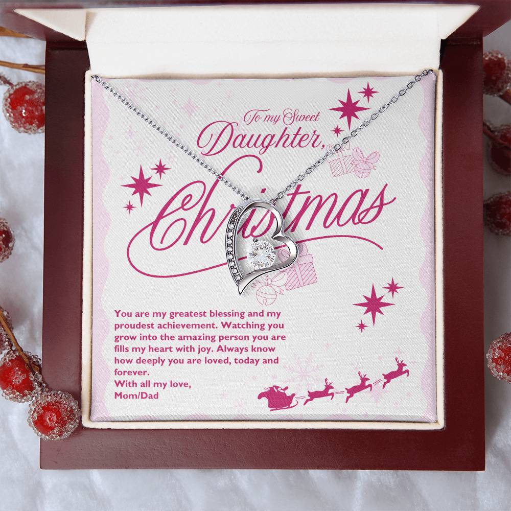 Heartfelt Holidays – Gift Necklace for Daughter - Luxury Box - Necklaces