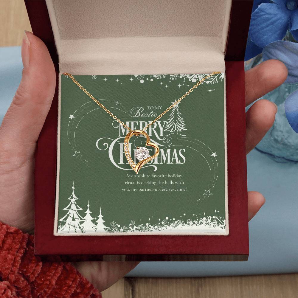 Festive Love – Forever Necklace for Bestie - - Necklaces