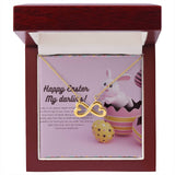 Cherished Moments – Easter Necklace for Her - 18k Yellow Gold Finish Luxury Box - Necklaces