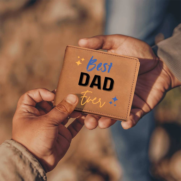 Best Dad Ever Wallet – Gift of Gratitude - - Wallets