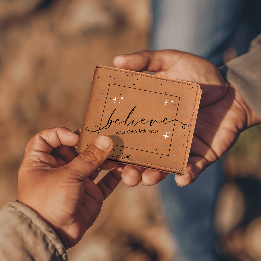 Believe Son - Encouraging Inspiration Wallet - - Wallets