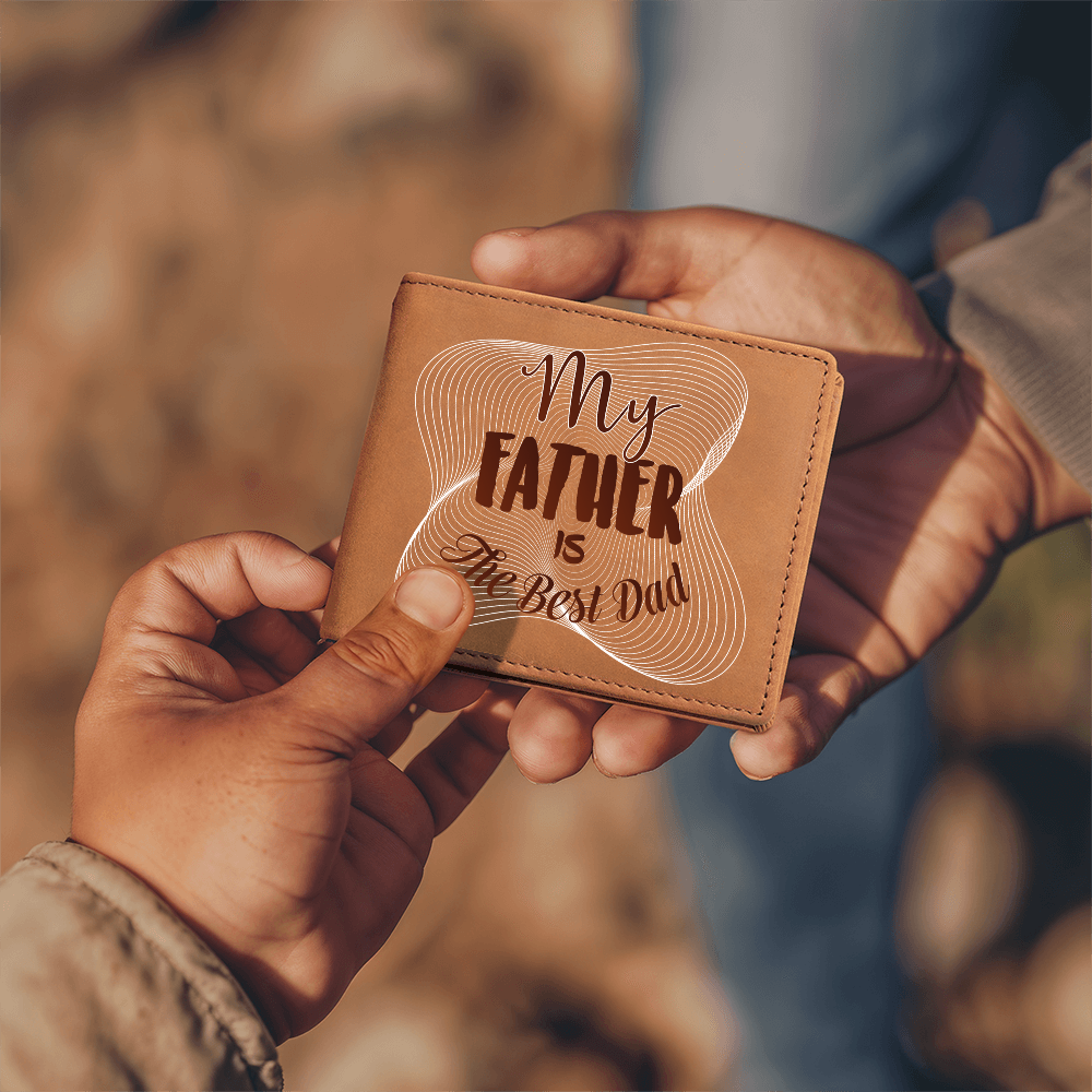 Best Dad Ever – Graphic Wallet Gift - - Wallets