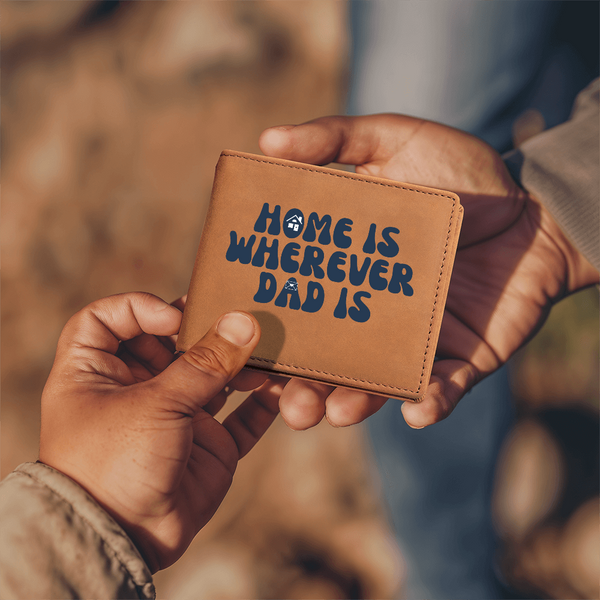 Dad’s Home Wallet – A Gift of Comfort and Love - - Wallets