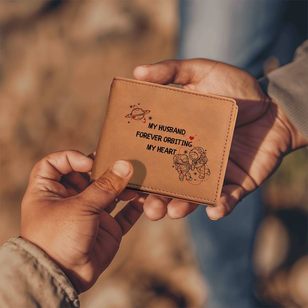 Forever in Orbit – Wallet Gift for Husband - - Wallets