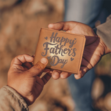 Dad, You’re Loved – Leather Wallet Gift - - Wallets