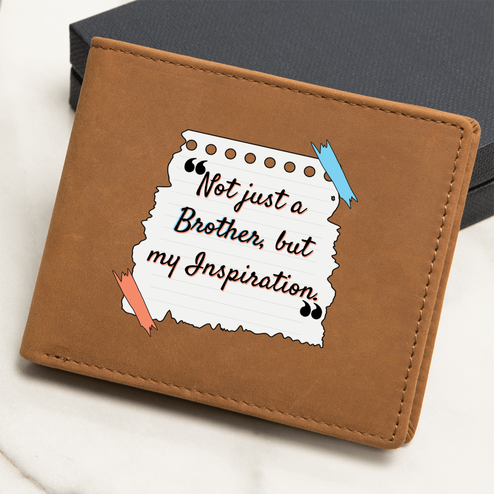 Notebook Love Graphic Wallet – For Your Inspiring Brother - - Wallets