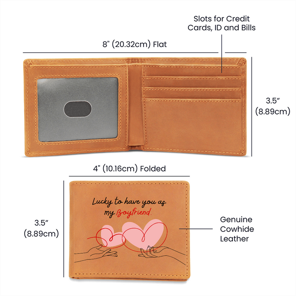 Pink Hearts Boyfriend Wallet – Cherish Every Moment - - Wallet