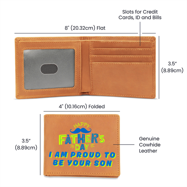 Bright Bond – Graphic Wallet for Dad - - Wallets
