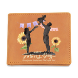 Rooted in Love – Leather Wallet for Dad - Leather Wallet - Wallets