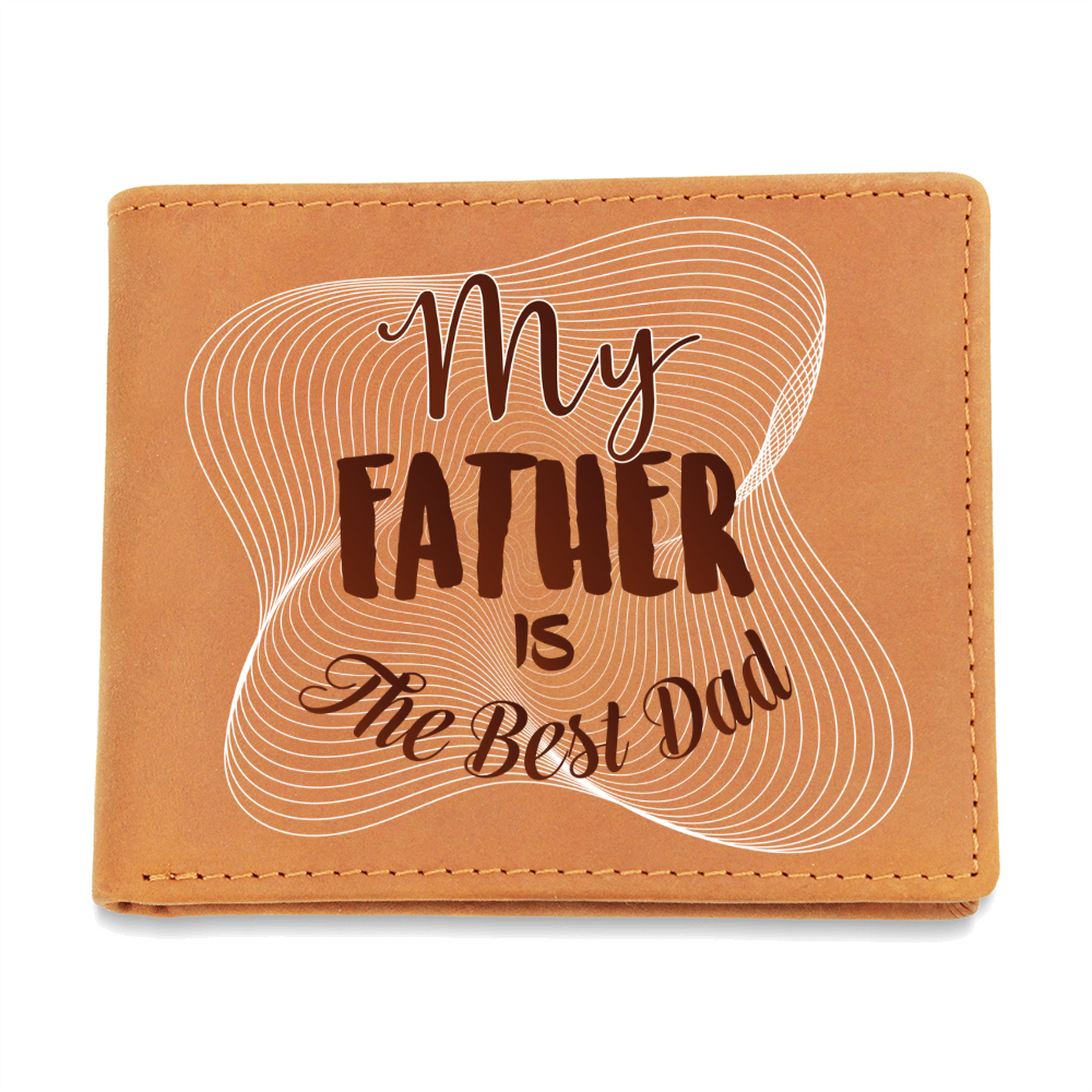 Best Dad Ever – Graphic Wallet Gift - Leather Wallet - Wallets