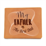 Best Dad Ever – Graphic Wallet Gift - Leather Wallet - Wallets