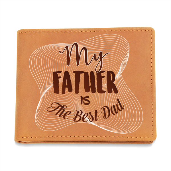Best Dad Ever – Graphic Wallet Gift - Leather Wallet - Wallets