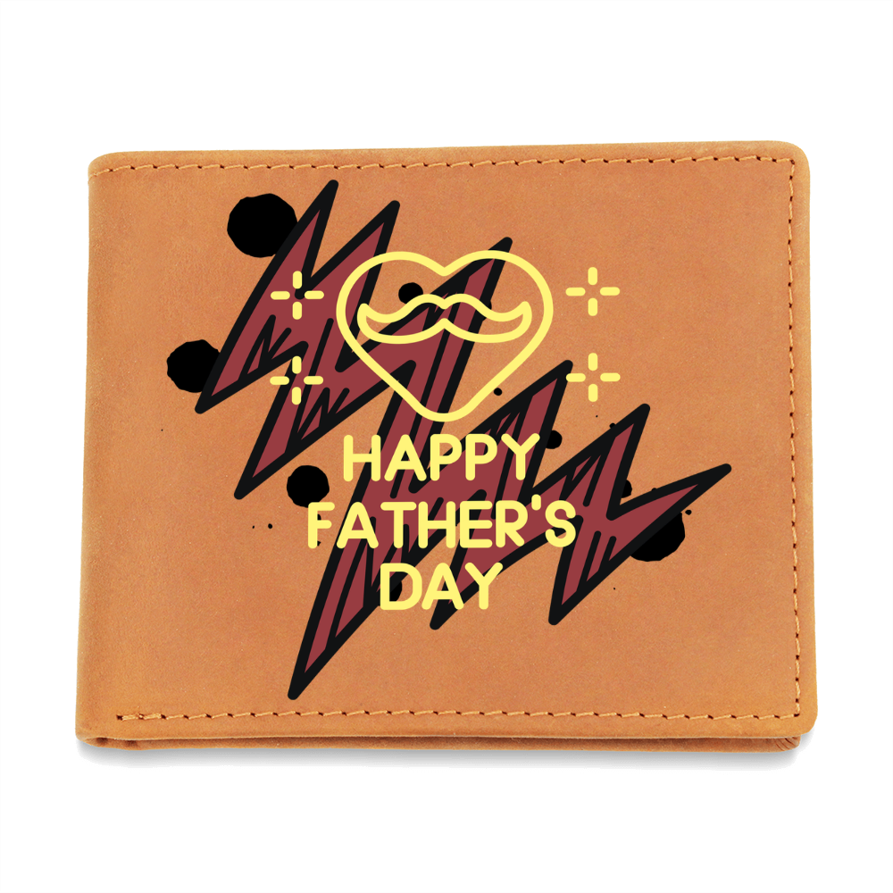 Striking Tribute – Father’s Day Leather Wallet - Leather Wallet - Wallets