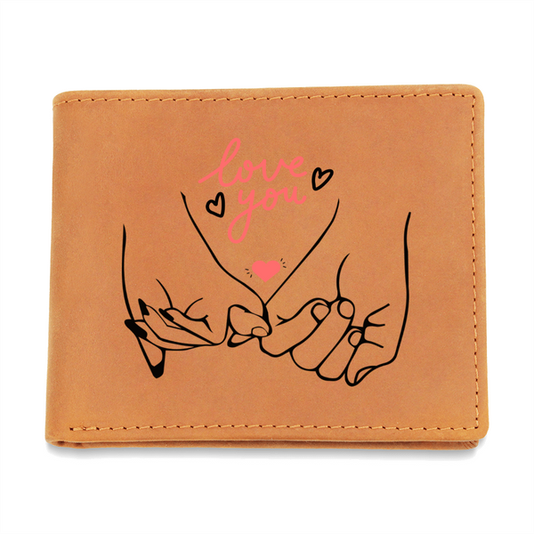 Connected Hearts - Tender Tribute Wallet - Leather Wallet - Wallets