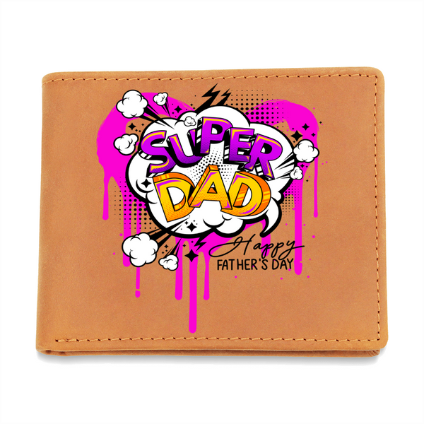Comic Hero Tribute – Leather Wallet - Leather Wallet - Wallets