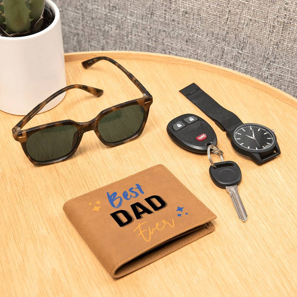 Best Dad Ever Wallet – Gift of Gratitude - - Wallets