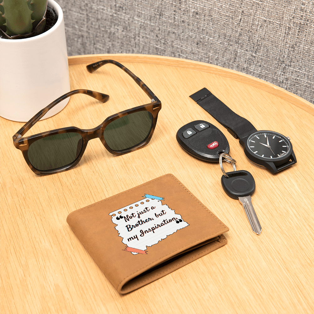 Notebook Love Graphic Wallet – For Your Inspiring Brother - - Wallets