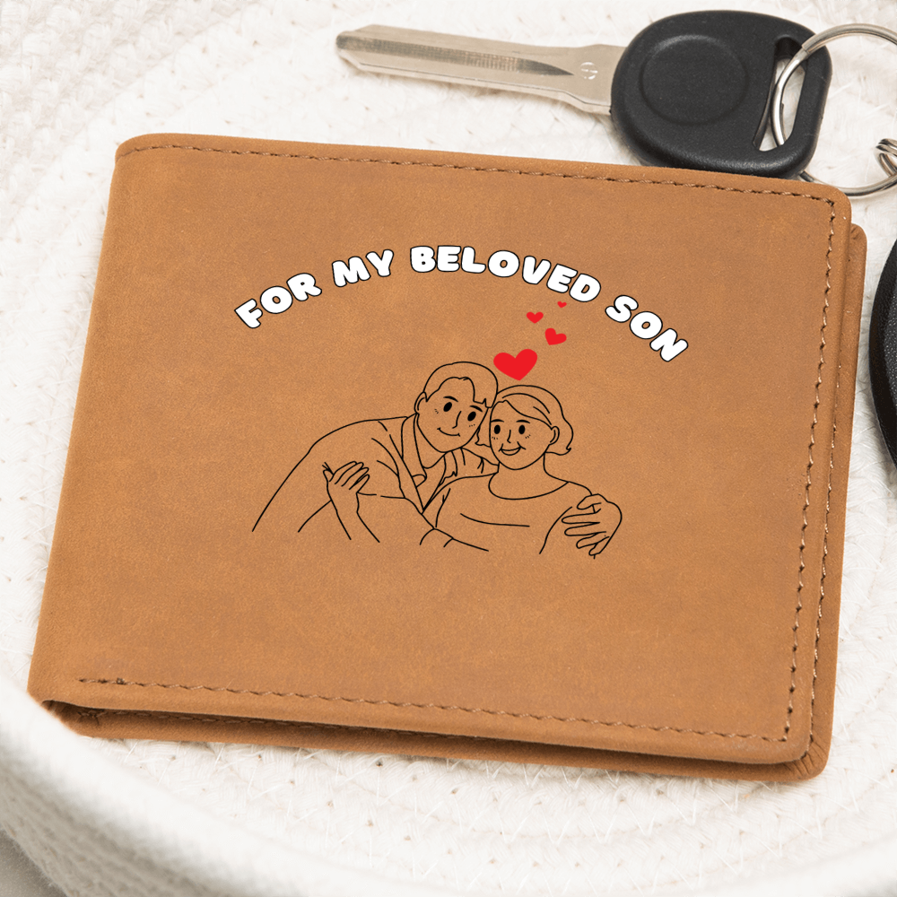 Beloved Son - Parental Embrace Wallet - - Wallets