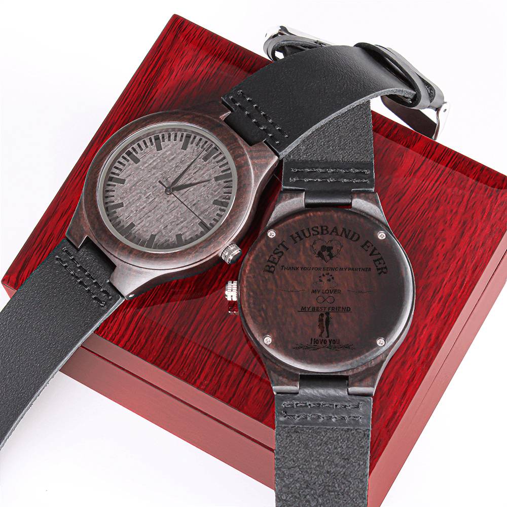 Timeless Sandalwood Elegance - Luxury Watch - Luxury Box - Watches