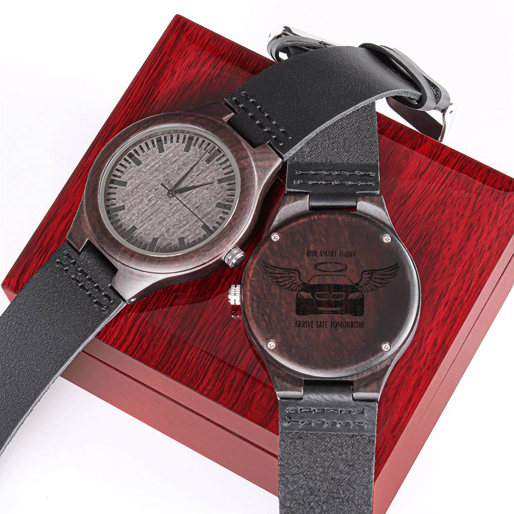 Arrive Safe Tomorrow - Engraved Watch - Luxury Box - Watches