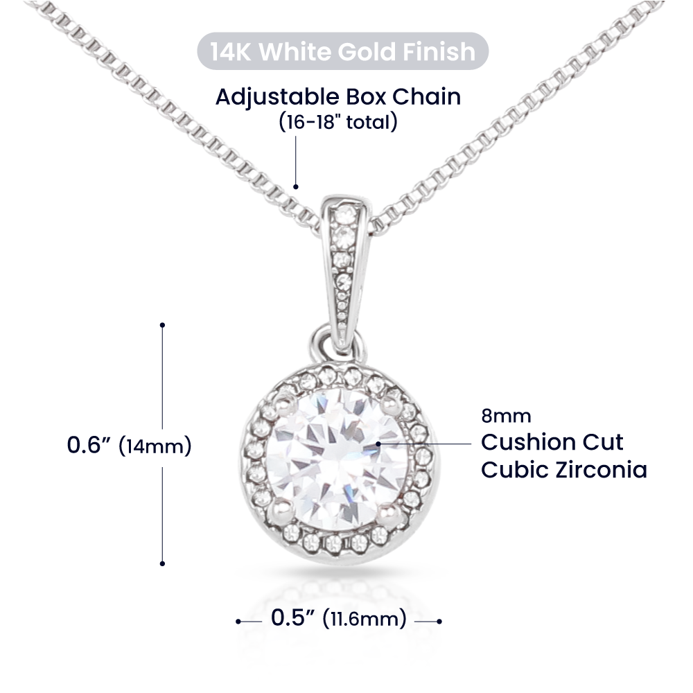 Sparkling Tribute - Eternal Hope Necklace for Moms - - Jewelry