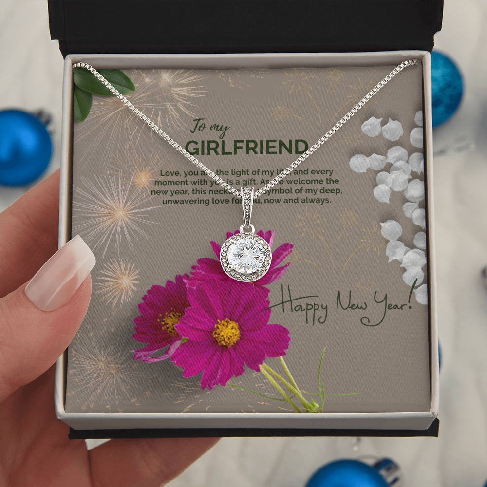 New Year Glow Necklace – Gift for Girlfriend - - Necklaces