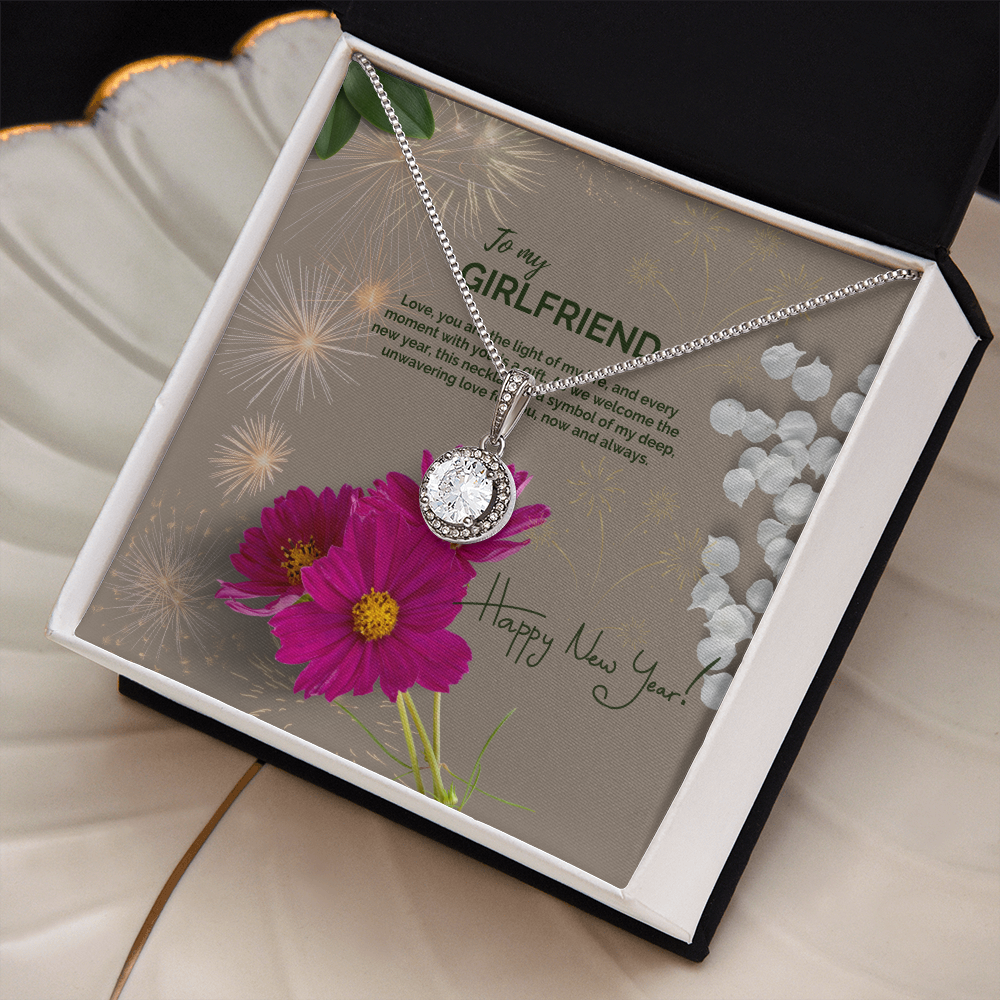 New Year Glow Necklace – Gift for Girlfriend - - Necklaces