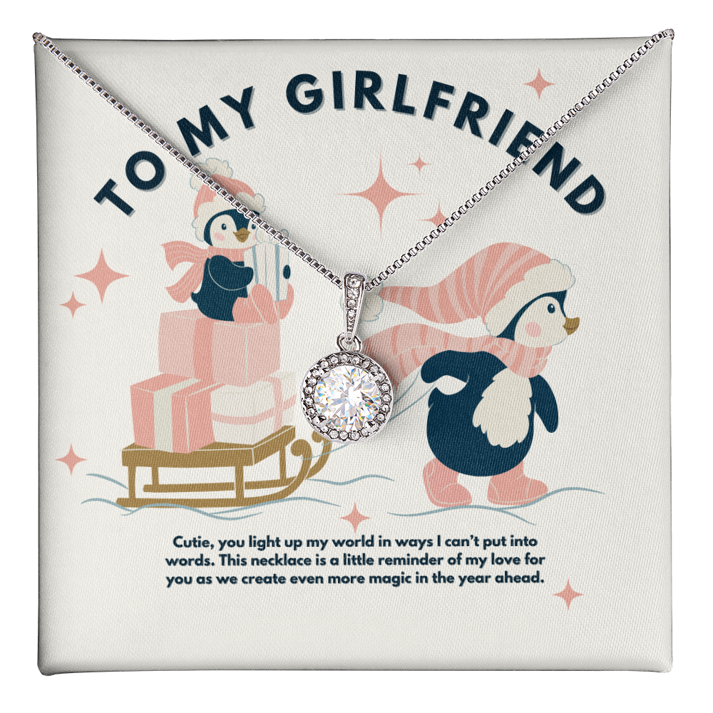 Penguin Love – Eternal Hope Necklace - Two Tone Box - Necklaces