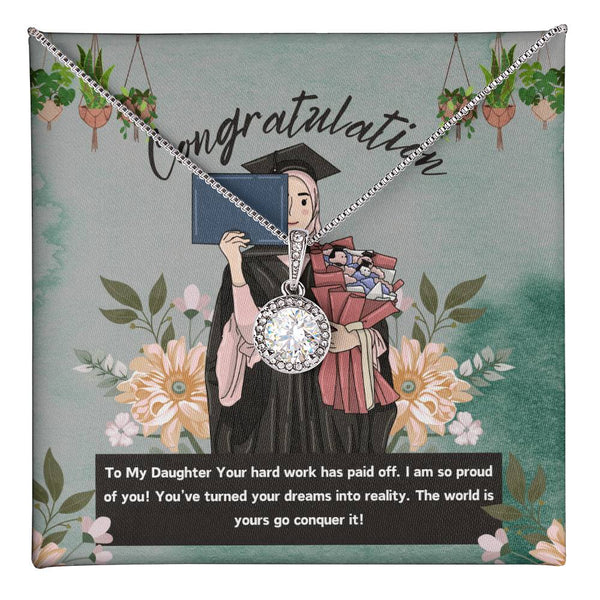 Daughter's Graduation - Eternal Hope Necklace - Two Tone Box - Necklaces