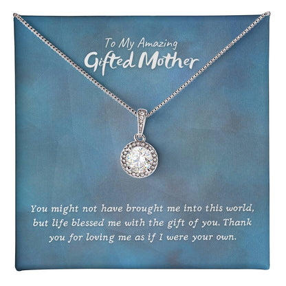 Sparkling Tribute - Eternal Hope Necklace for Moms - Two Tone Box - Jewelry