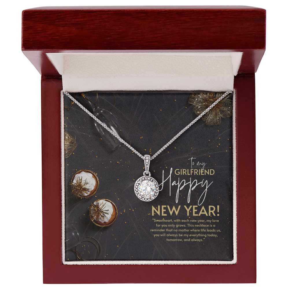 New Year Romance – Eternal Hope Necklace - Luxury Box w LED - Necklaces