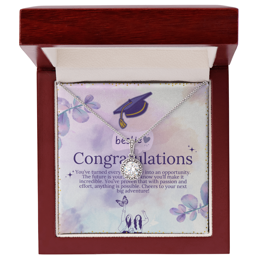 Graduation Glow – Eternal Hope Necklace - Luxury Box w LED - Necklaces
