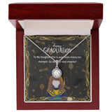 Next Chapter - Happy Graduation Necklace - Luxury Box w LED - Necklaces