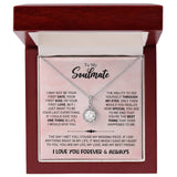 To My Soulmate - A Timeless Tribute of Love - Luxury Box w LED - Jewelry