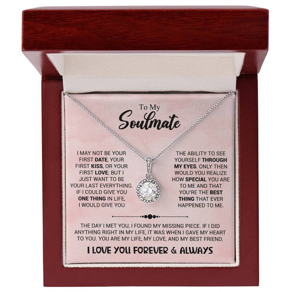 To My Soulmate - A Timeless Tribute of Love - Luxury Box w LED - Jewelry
