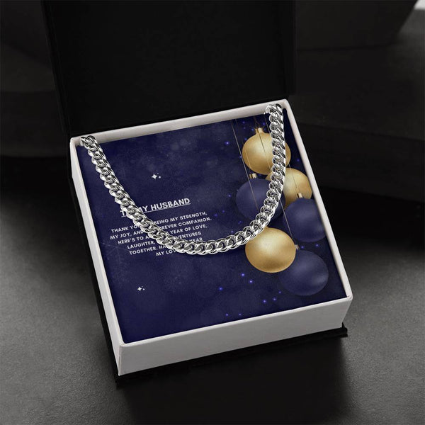 A New Year, My Love – Cuban Chain - Stainless Steel - Necklaces