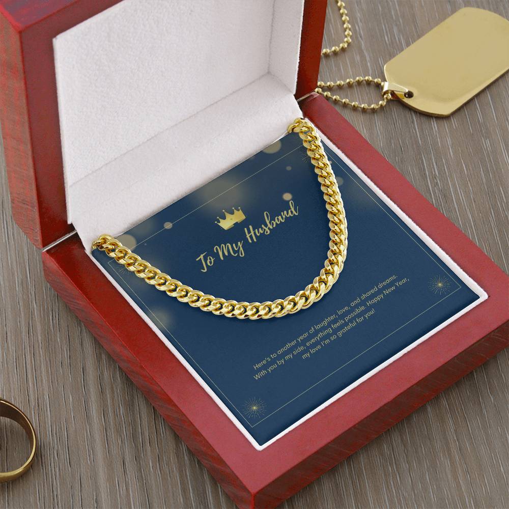 To My King - A Chain of Love and Gratitude - - Necklaces