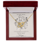 New Year Love – Interlocking Hearts Necklace - 18K Yellow Gold Finish Luxury Box - Necklaces