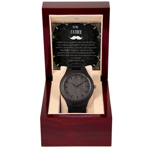 Refined Simplicity - Wooden Watch