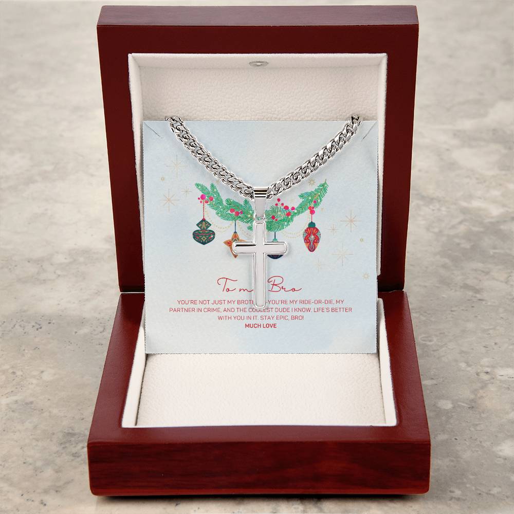 Season's Greetings - To My Awesome Bro - - Necklaces