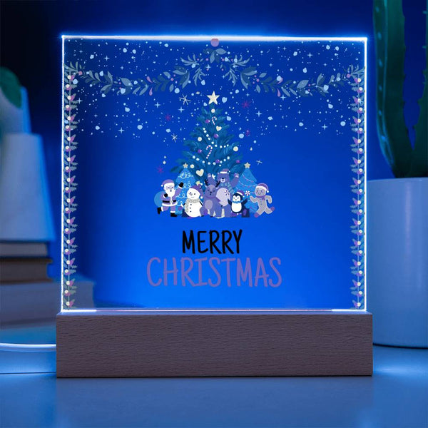 Christmas Tree Magic Acrylic Plaque – Gift Festive Joy - - Acrylic Prints