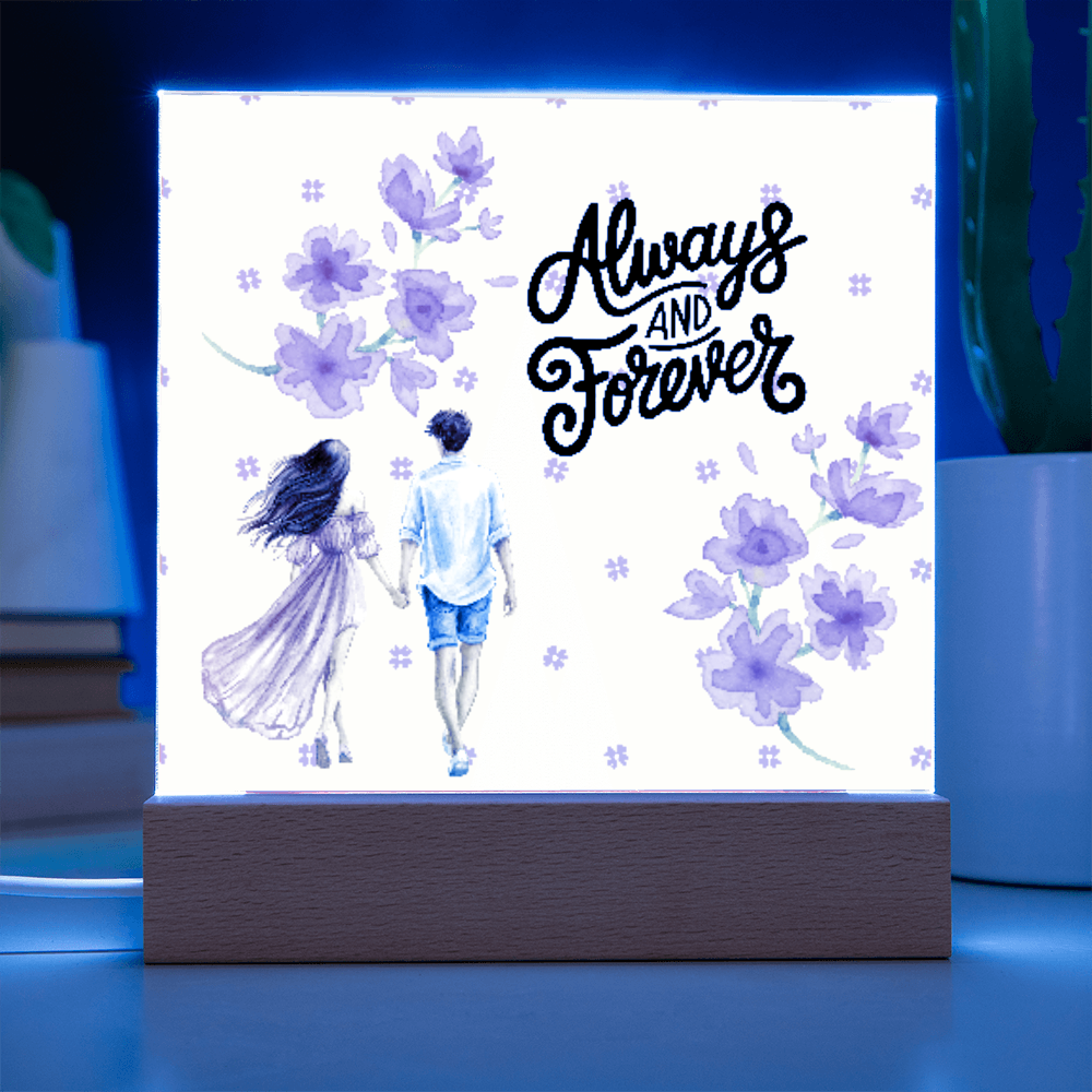 Eternal Love Acrylic Plaque – Perfect Gift for Wife or Girlfriend - - Acrylic Prints